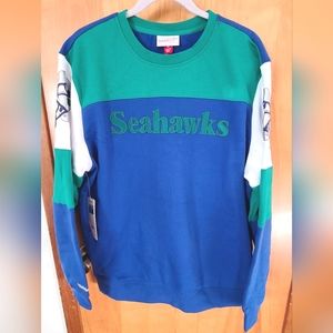 NWT Men's Seahawks Crew Neck Sweatshirt